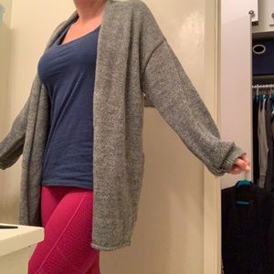 Cozy Grey Cardigan